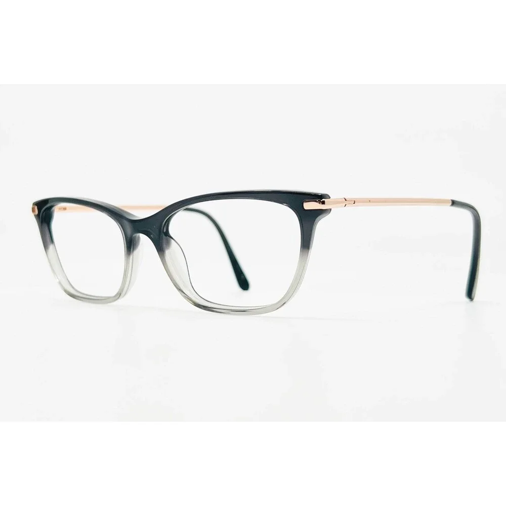 Vera Bradley Eyeglasses Womens Black Gray Ombre Cat Eye Frames 52-16-135